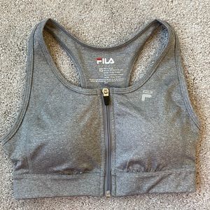 Fila Sport Front Zip Sports Bra